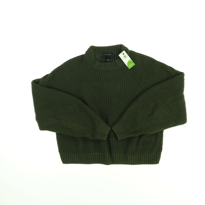 Monki khaki kötött pulóver